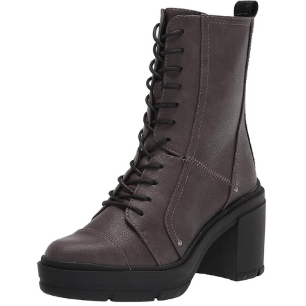 Rocket Dog Women's Kenley Nome Pump Combat Boot Size 9.5M, GREY